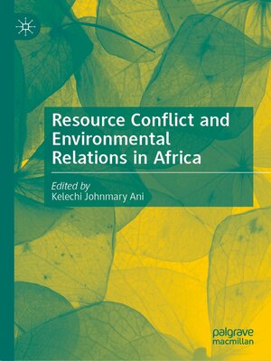cover image of Resource Conflict and Environmental Relations in Africa